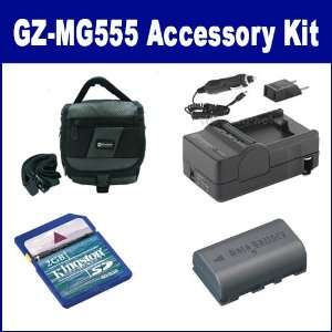  JVC Everio GZ MG555 Camcorder Accessory Kit includes SDM 