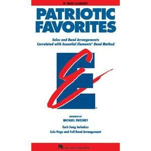  Patriotic Favorites   Bb Bass Clarinet   Essential 