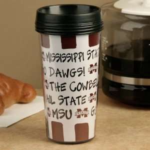  NCAA Mississippi State Bulldogs 16oz. Plastic Travel Mug 