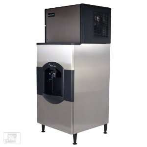   336 Lb Half Size Cube Ice Machine w/ Hotel Dispenser Appliances