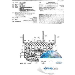  NEW Patent CD for THERMOSTATIC SWITCH WITH IMPROVED HEATER 
