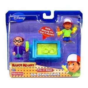  Fisher Price Disney Handy Manny Fit it Right Ice Cream 