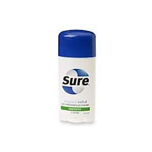  Sure Wide Solid Unscented Size 2.7 OZ Health & Personal 