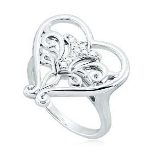  Pure in Heart Sterling Silver Ring, Size 5 Deborah Birdoe 