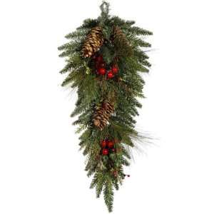   Christmas Teardrop   Green   Regal Mix Pine/Berry   Vickerman S103418