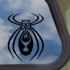  Tribal Spider Black Decal Car Truck Bumper Window Sticker 