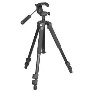   Alloy Tripod With 3 Way Panhead   Height 29.5 Up To 72.625; Weigh