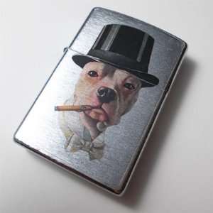  Smoking Dog Oil Flip Top Lighter 