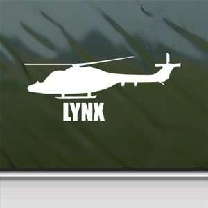  LYNX White Sticker Military Soldier Car Vinyl Window 