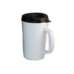  34 Oz Thermoserv Foam Insulated Coffee Mug granite 