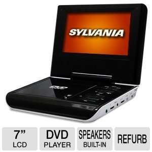  Sylvania 7 LCD Portable TV with DVD Player Electronics