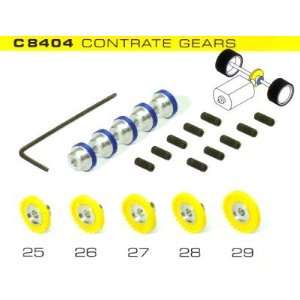  Scalextric C8404 Pack Of Contrate Gears 5 Assorted