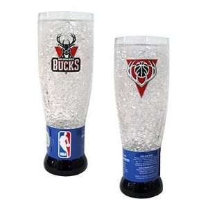  Milwaukee Bucks NBA Crystal Pilsner Glass Sports 