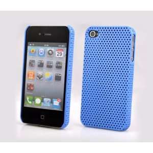  New Hard Mesh Net Case Cover for Apple iPhone 4S Blue 
