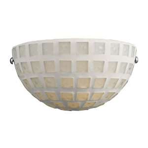  Elk 1320/1WHM 1 Light Sconce with White Mosaic Glass