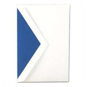  Crane & Co. Regent Blue Lined Correspondence Envelopes 