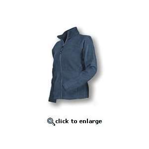  Organic Cotton Sherpa Fleece Jacket Womens Blue Sports 