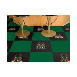  Milwaukee Bucks NBA Team Logo Carpet Tiles Sports 