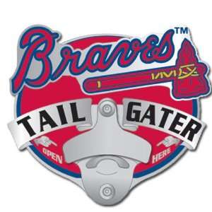 MLB Trailer Tailgater Hitch Cover   Atlanta Braves  Sports 