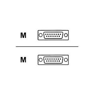  7157 15ft Mct1 Straight Thru (15pin Sub d Male To Male 