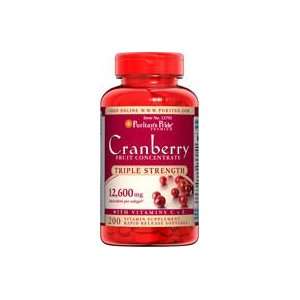  Triple Strength Cranberry Fruit Concentrate 12600 mg 200 