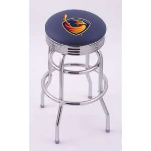 Atlanta Thrashers 25 Double ring swivel bar stool with Chrome base by 