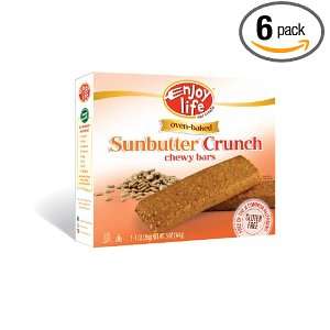  Life Sunbutter Crunch Chewy On The Go Bars, Gluten, Dairy & Nut Free 