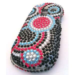   Straight Circle Abstract Bling Gem Jewel Case Skin Cover Protector