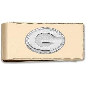   Sterling Silver G on Gold Plated Money Clip