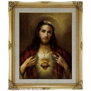 Sacred Heart of Jesus Framed Print