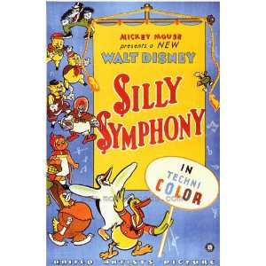 Silly Symphony Movie Poster (27 x 40 Inches   69cm x 102cm) (1933 