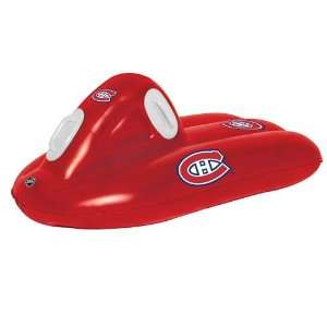 Montreal Canadiens Nhl Inflatable Super Sled / Pool Raft 