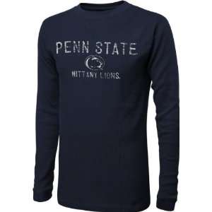  Penn State Nittany Lions Navy Time Out Screen Print Long 