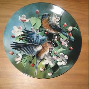  The Bluebird Plate by Artist Kevin Daniel 