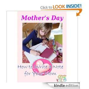 Mothers Day   How to write a note for your Mom Smile Book Kids 