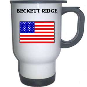  US Flag   Beckett Ridge, Ohio (OH) White Stainless Steel 