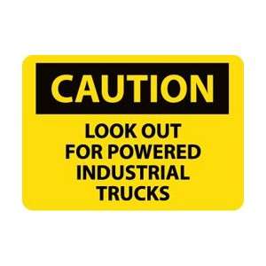  C551PB   Caution, Look Out For Powered Industrial Trucks 
