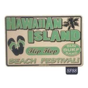    Seaweed Surf Co. Hawaiian Island Festival Sign