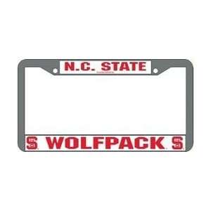  North Carolina State Wolfpack University License Plate 