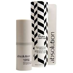 Absolution   La Solution + Anti Age Certified Organic Booster Serum 