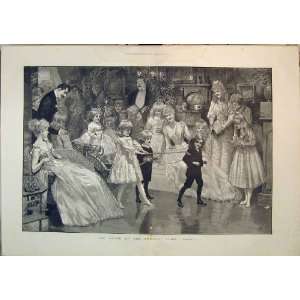    Children Performing Playing 1892 Celebrating Party