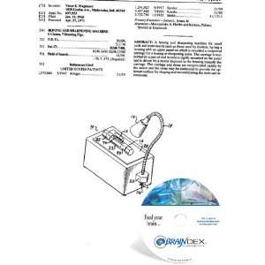  NEW Patent CD for HONING AND SHARPENING MACHINE 