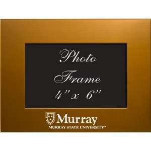  Murray State University   4x6 Brushed Metal Picture Frame 