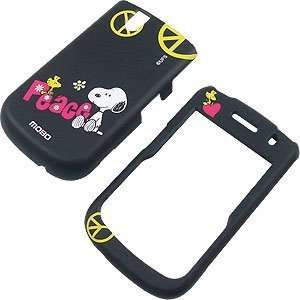 Peanuts Shield Protector Case for BlackBerry Tour 9630, Snoopy Black 
