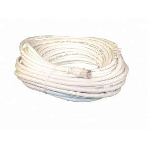  White 50 Foot Cat 5e 350MHz Snagless Ethernet Cable Electronics