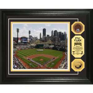  Pittsburgh Pirates PNC Park 24KT Gold & Infield Dirt Coin 