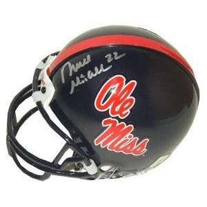  Deuce McAllister Autographed Mini Helmet   Autographed NFL 