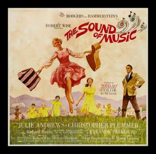 THE SOUND OF MUSIC * 6SH ORIG MOVIE POSTER 1965 MUSICAL  