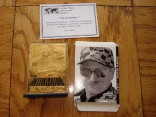 2000 DALE EARNHARD 3 INTIMIDATOR 23KT GOLD TRADING CARD  