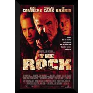  The Rock FRAMED 27x40 Movie Poster Nicolas Cage